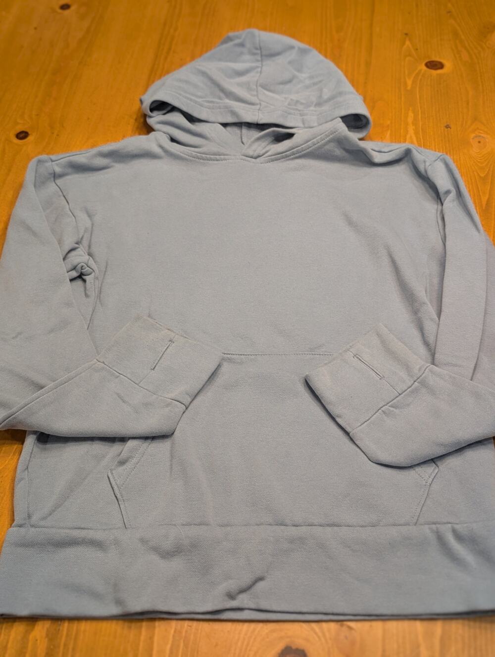 Old Navy Unisex Light Blue Hoodie, Stretch, Youth XL 14/16, EGU